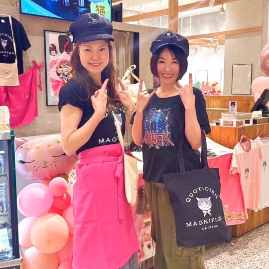 「コティディアンマニフィーク」出店でのさあことふじこ