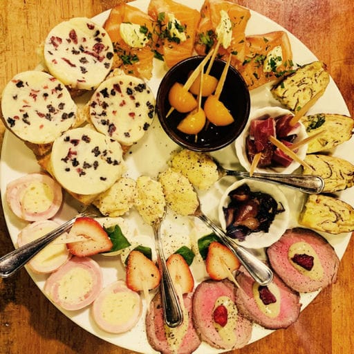 果物をベースとした、イタリア料理
